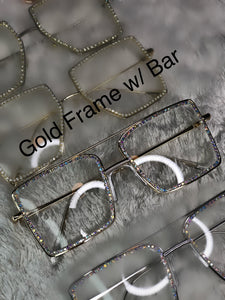 Rhinestone Framed Sunglasses